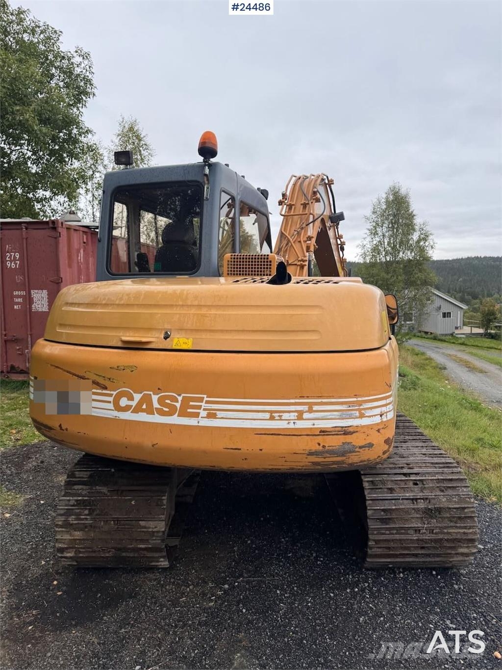 CASE 9007 Tracked Excavator w/ 2 Buckets – 4,770 Hours Lánctalpas kotrók