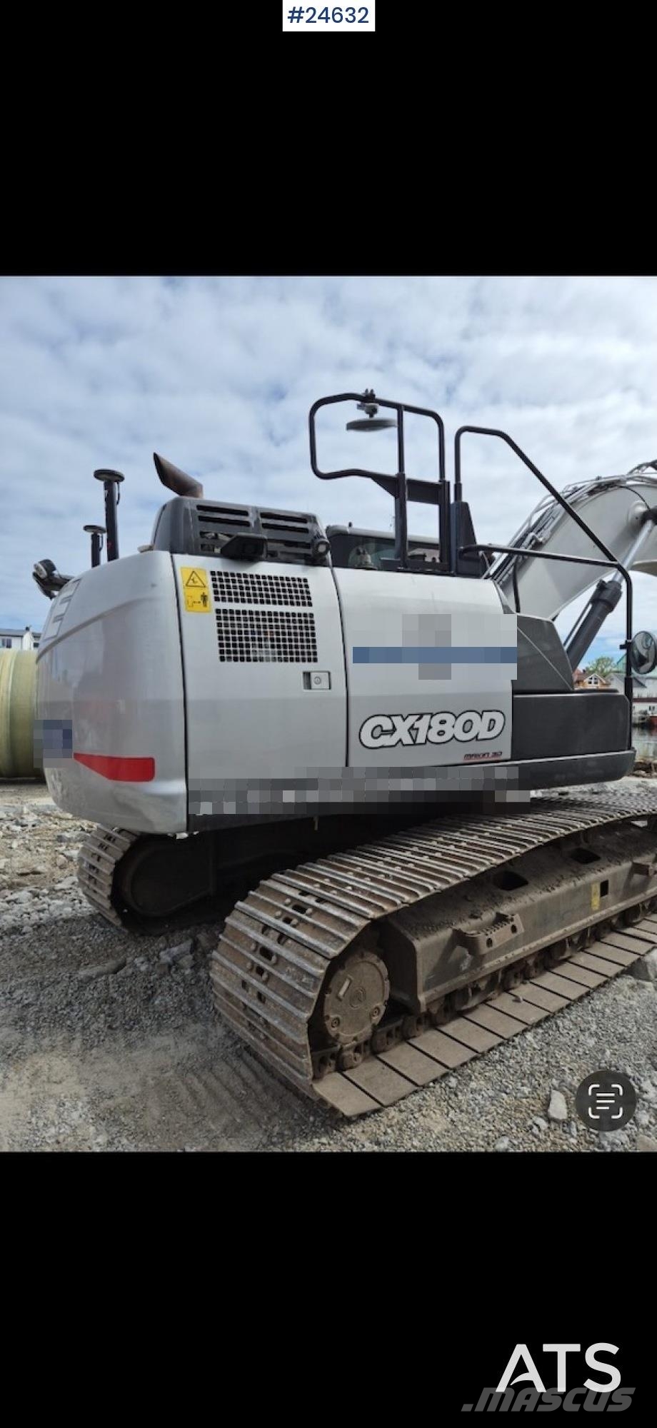 CASE CX180D Beltegraver