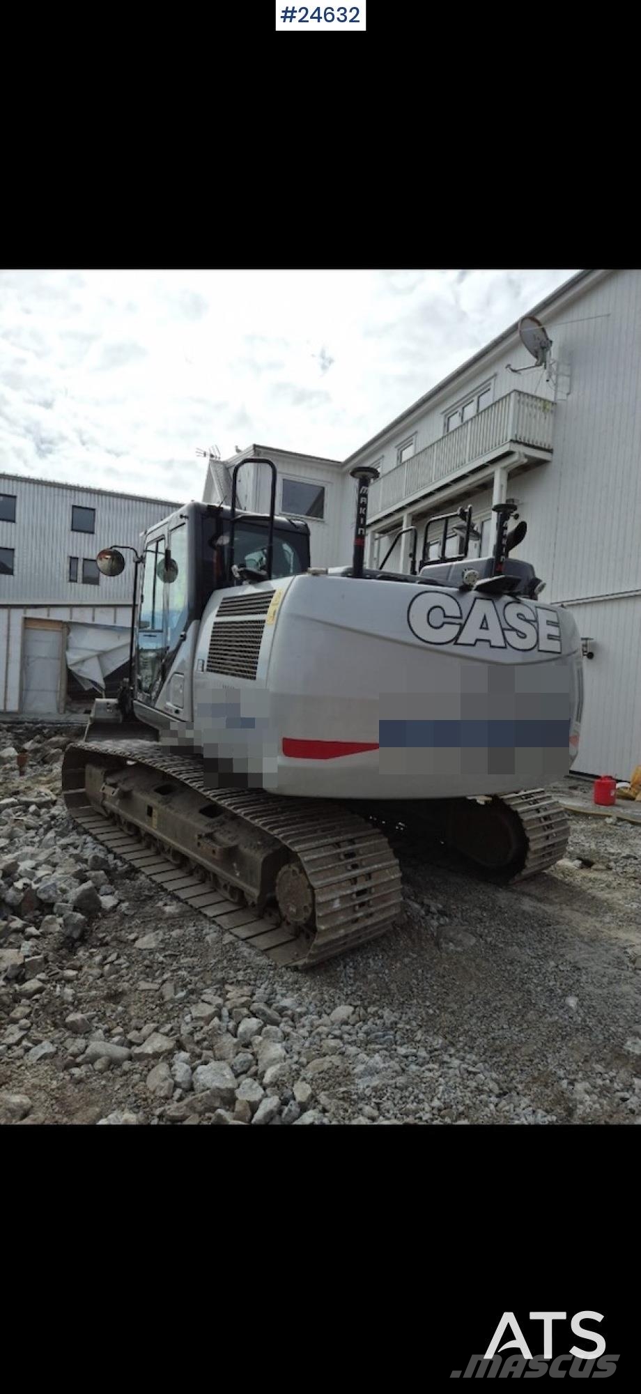 CASE CX180D Beltegraver