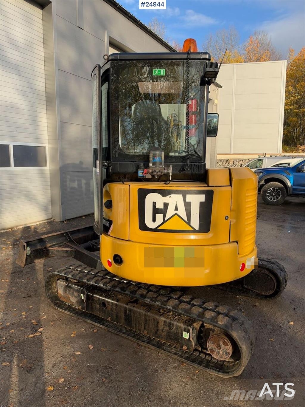 CAT 303.5ECR Mini excavator – 2 buckets – 2070 hours Mini bageri < 7t