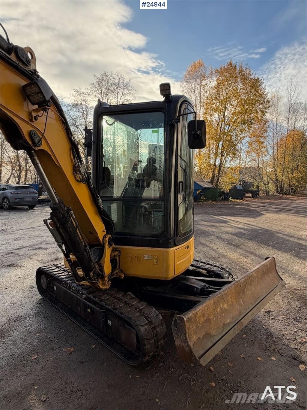 CAT 303.5ECR Mini excavator – 2 buckets – 2070 hours Mini bageri < 7t