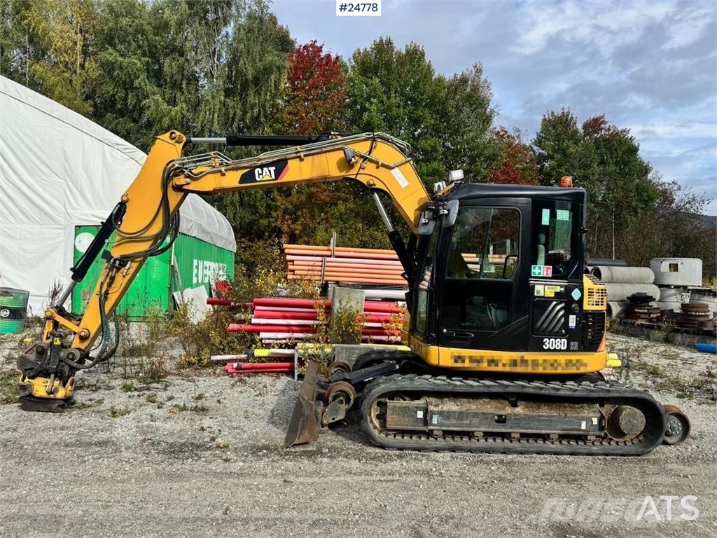 CAT 308D Paletli ekskavatörler
