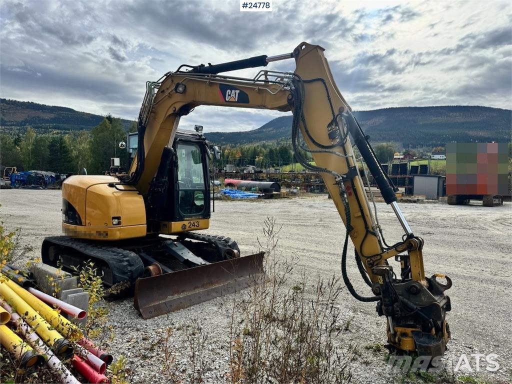 CAT 308D Paletli ekskavatörler