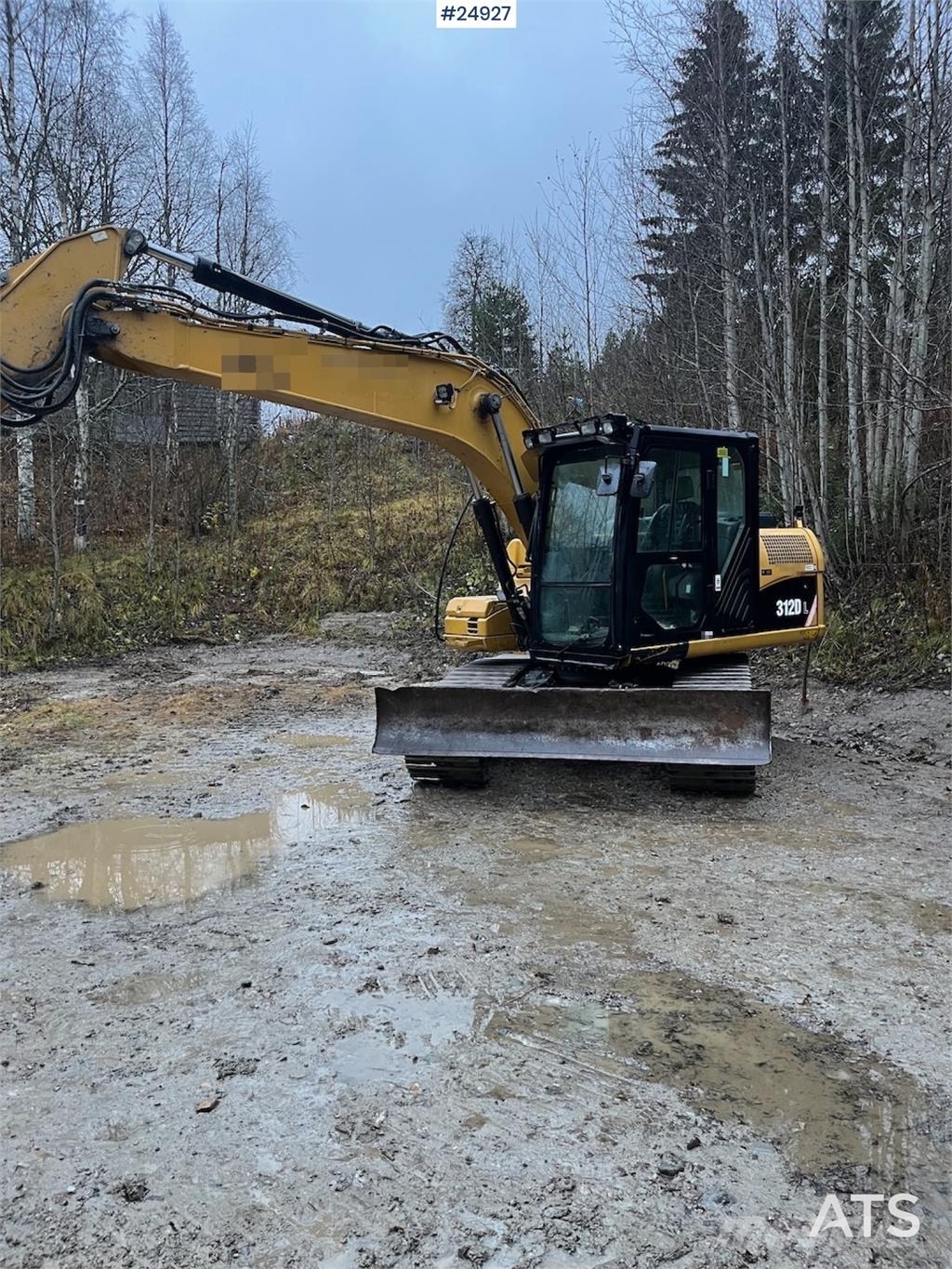 CAT 312DL Excavator with tiltrotator and 2 buckets Crawler excavators