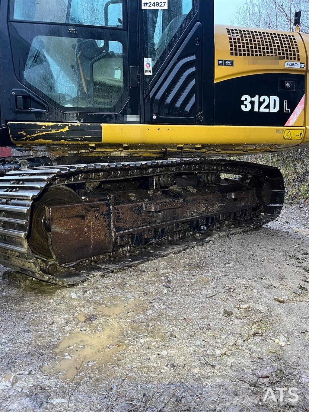 CAT 312DL Excavator with tiltrotator and 2 buckets Crawler excavators