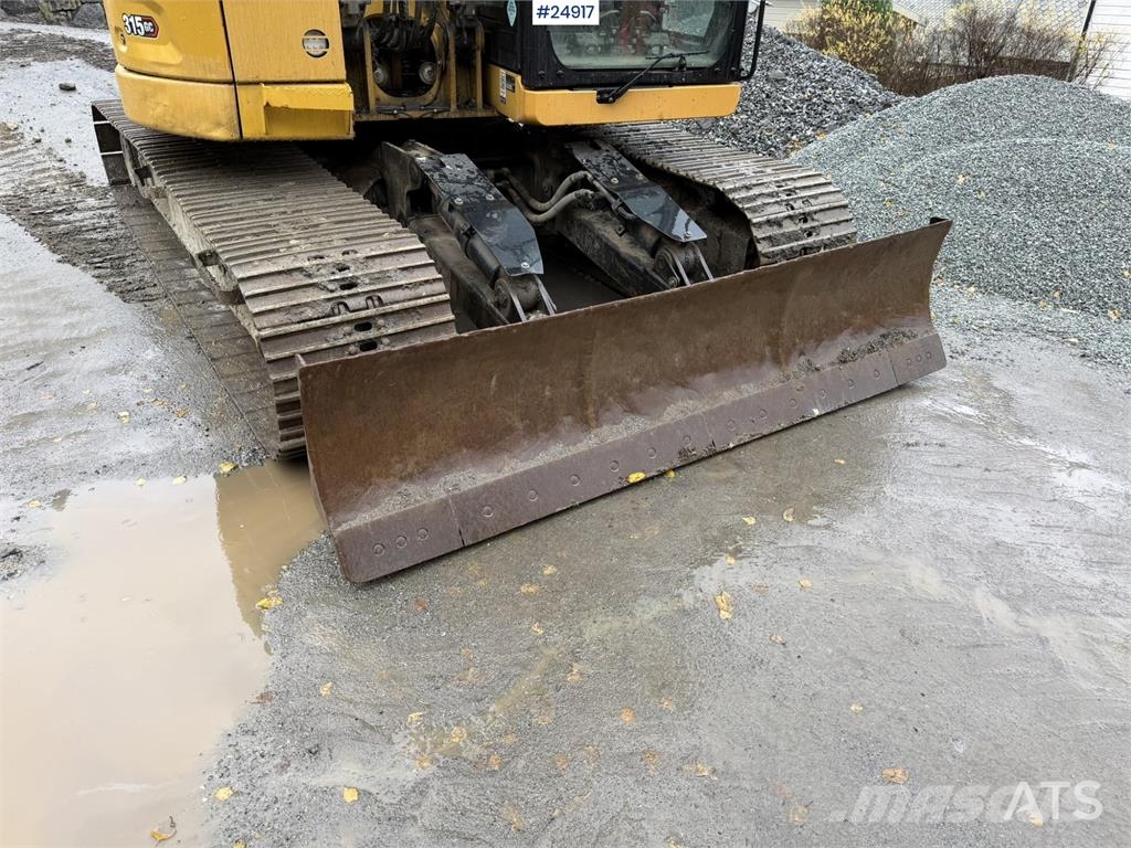 CAT 315GC Excavator with tiltrotator, grading bucket, Lánctalpas kotrók