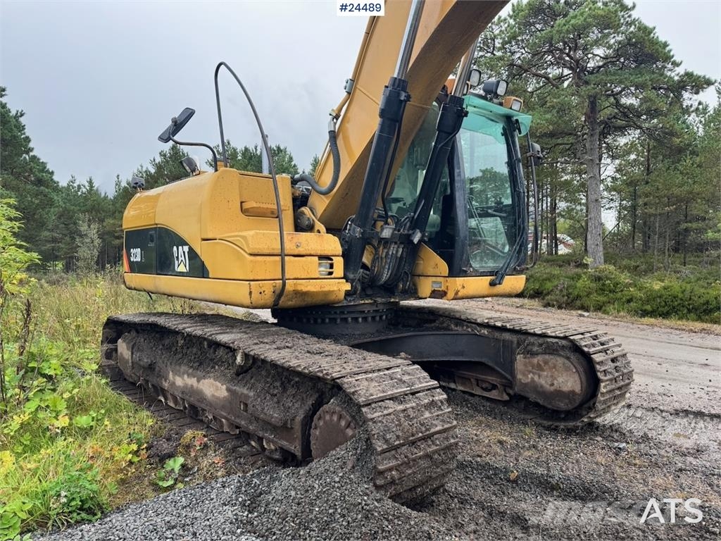 CAT 323DL Bageri gusjeničari