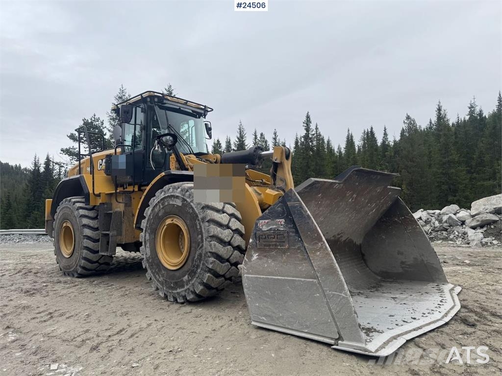 CAT 966 Wheel Loader – Bucket and Weighing System – 50 Naudoti ratiniai krautuvai