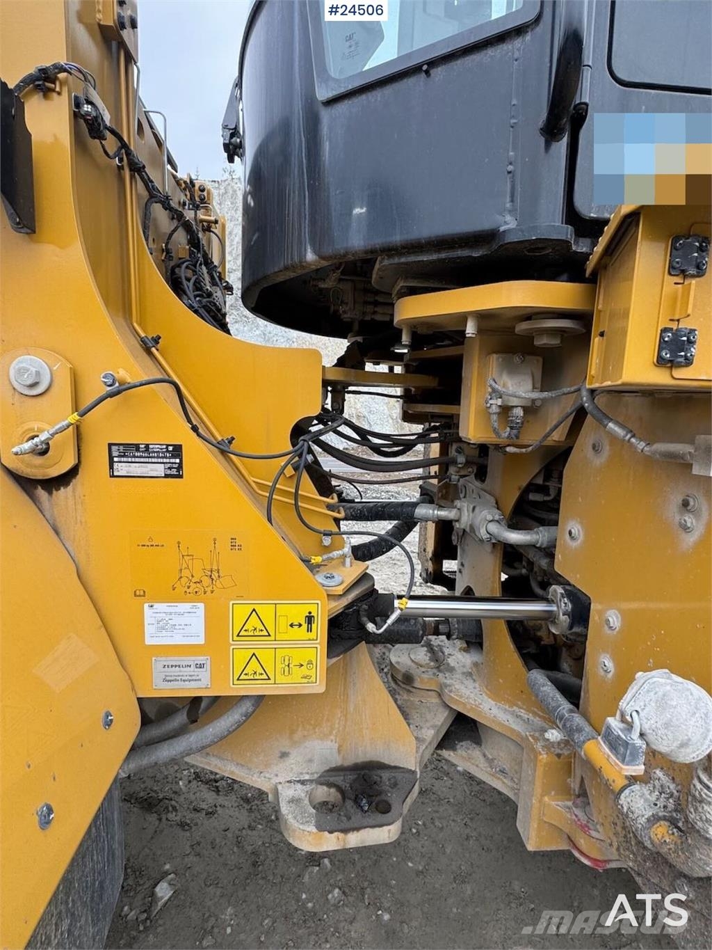 CAT 966 Wheel Loader – Bucket and Weighing System – 50 Naudoti ratiniai krautuvai