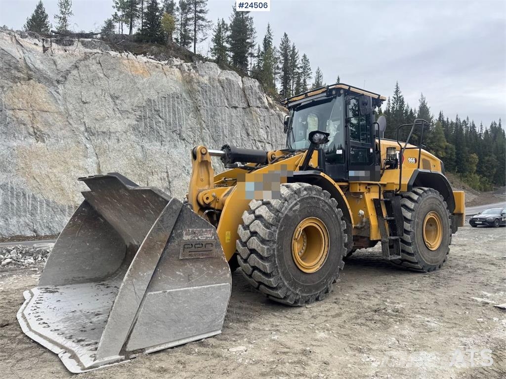 CAT 966 Wheel Loader – Bucket and Weighing System – 50 Naudoti ratiniai krautuvai