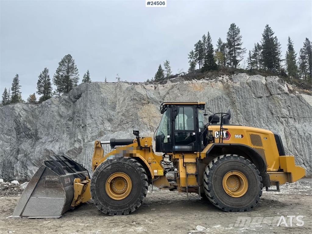 CAT 966 Wheel Loader – Bucket and Weighing System – 50 Naudoti ratiniai krautuvai