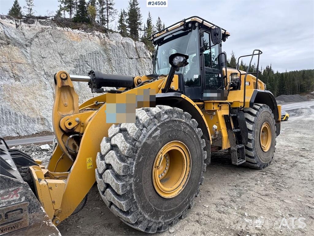 CAT 966 Wheel Loader – Bucket and Weighing System – 50 Naudoti ratiniai krautuvai