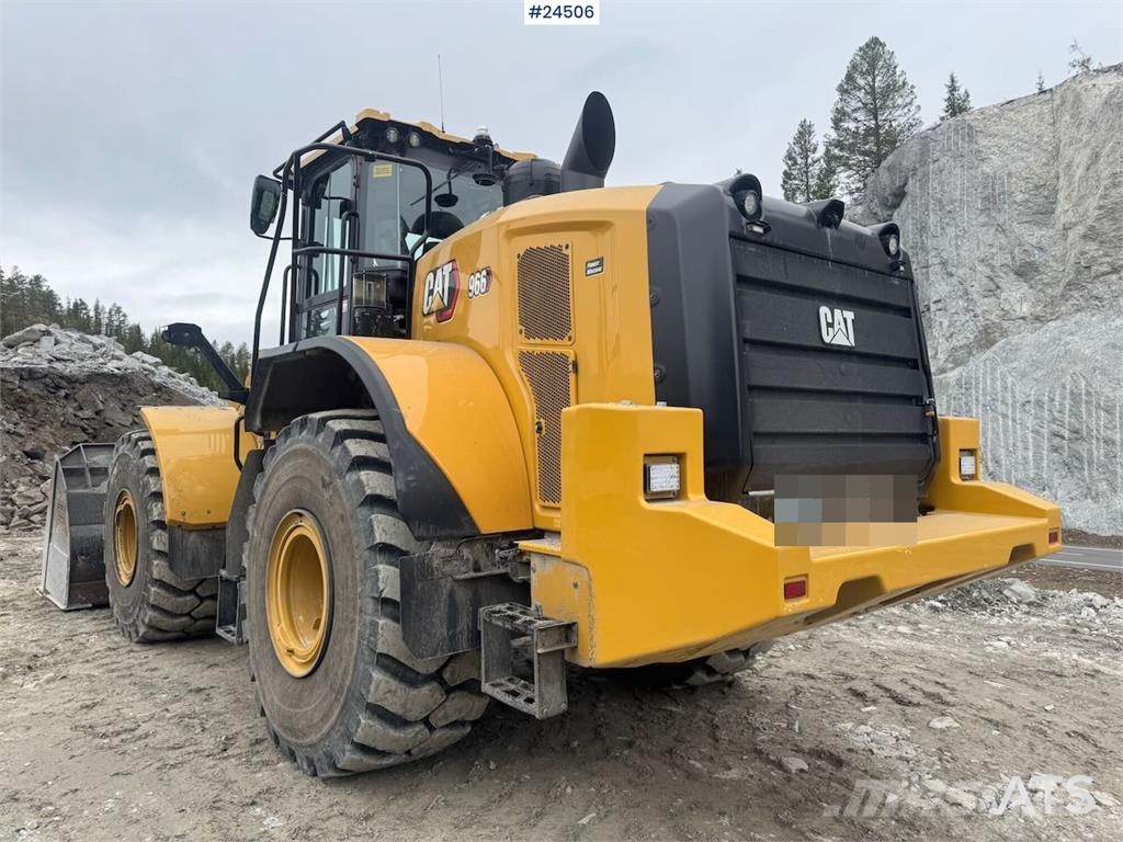 CAT 966 Wheel Loader – Bucket and Weighing System – 50 Naudoti ratiniai krautuvai