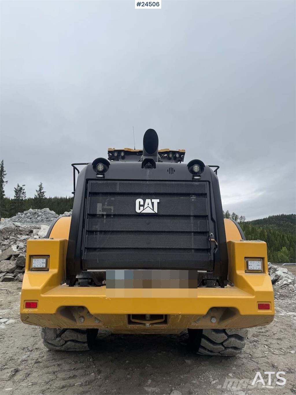 CAT 966 Wheel Loader – Bucket and Weighing System – 50 Naudoti ratiniai krautuvai