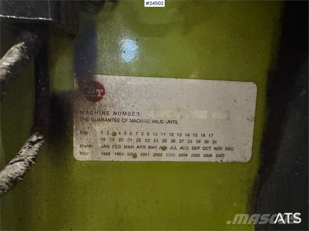 Clark CEM20S Forklift – Requires New Battery Akumulátorové vozíky