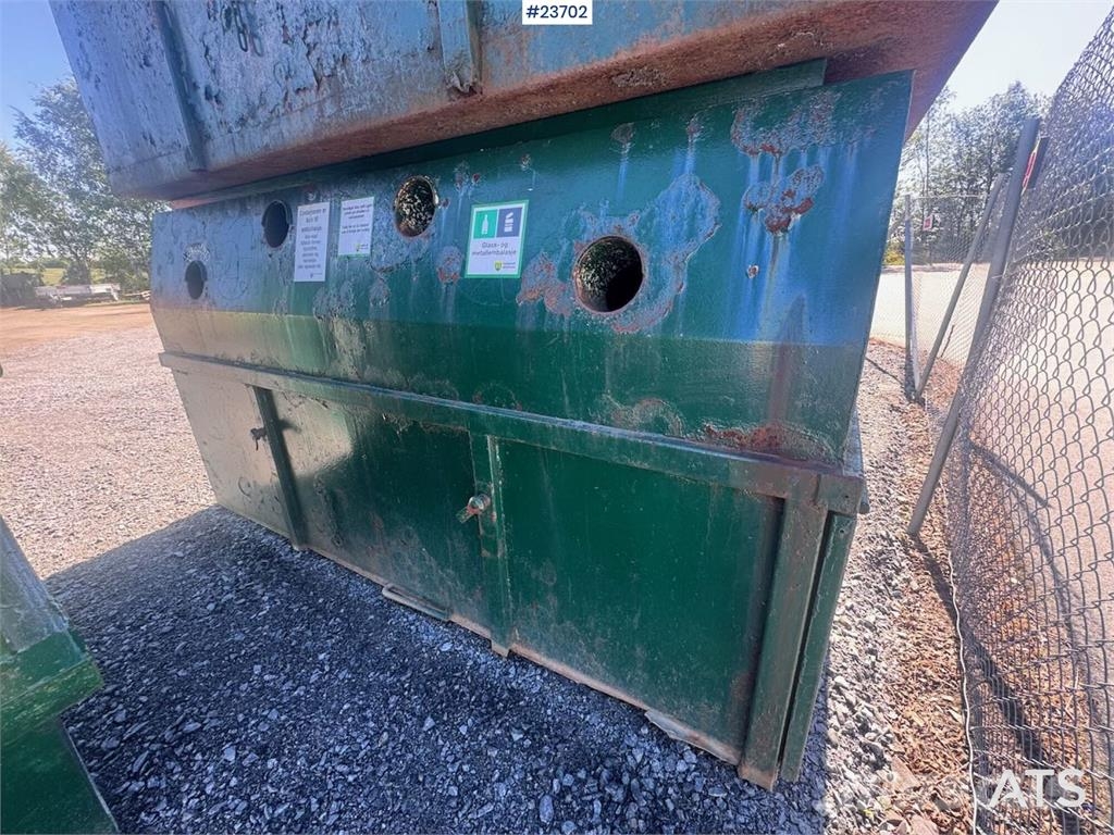 Container for glass and metal Special containers
