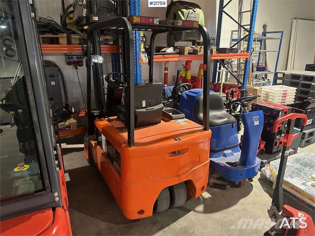 Daewoo B20T truck w/ 4.5 m lift height Electric forklifts