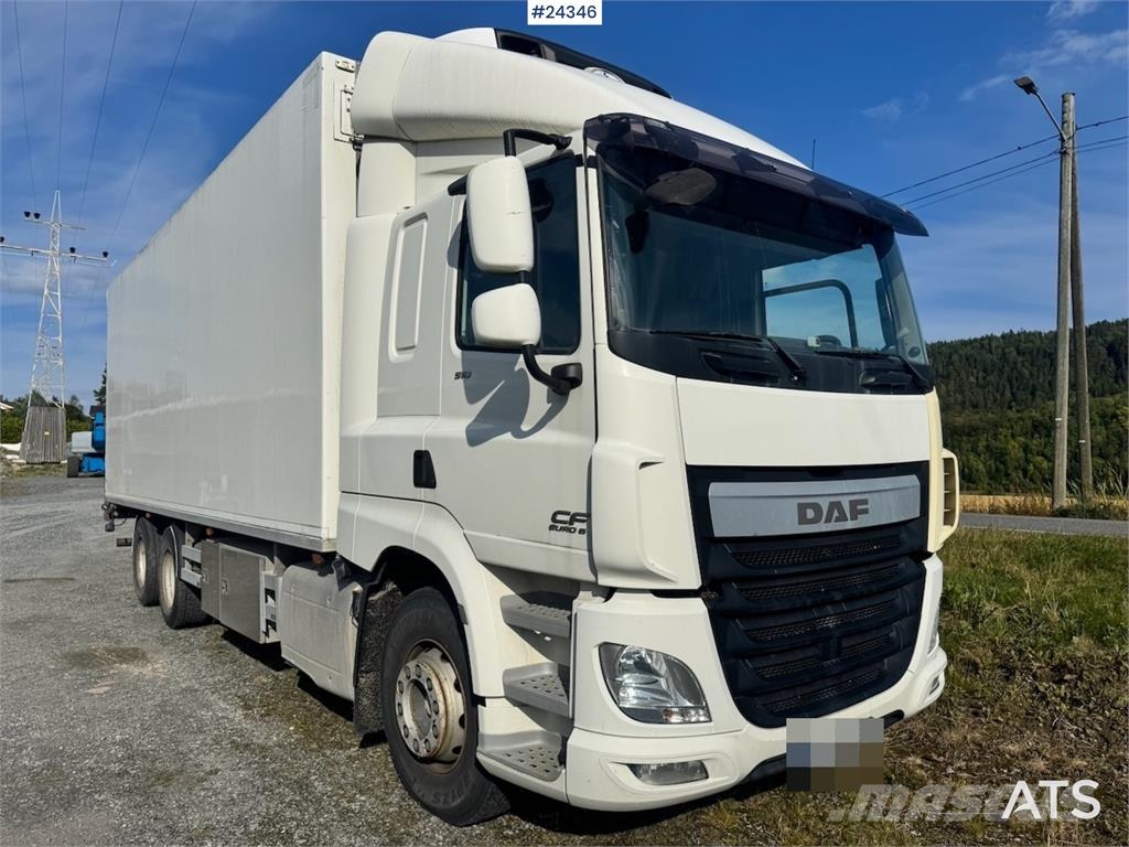 DAF CF510 6x2 Box Truck – Refrigeration/Heating Unit Box trucks