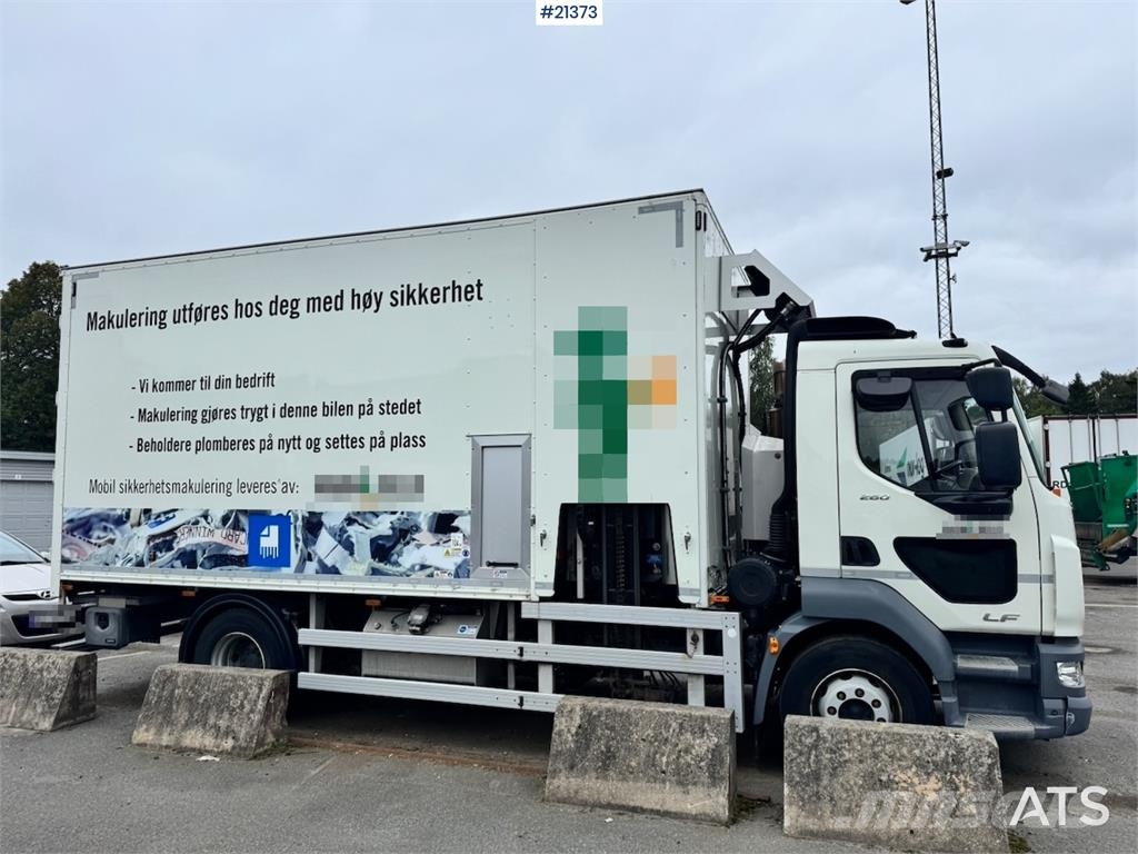 DAF LF260 Shredder Truck. 37,000 km! Must See! Kommunal-Sonderfahrzeuge
