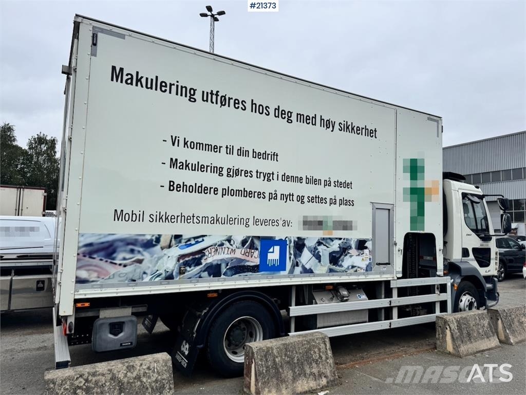 DAF LF260 Shredder Truck. 37,000 km! Must See! Kommunal-Sonderfahrzeuge