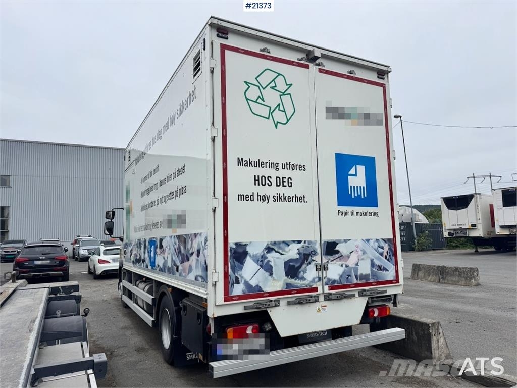 DAF LF260 Shredder Truck. 37,000 km! Must See! Kommunal-Sonderfahrzeuge