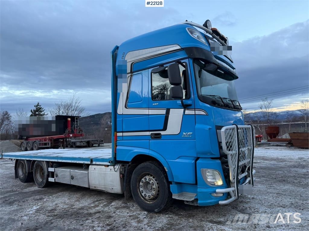DAF XF 510 6x2 Kamioni sa otvorenim sandukom