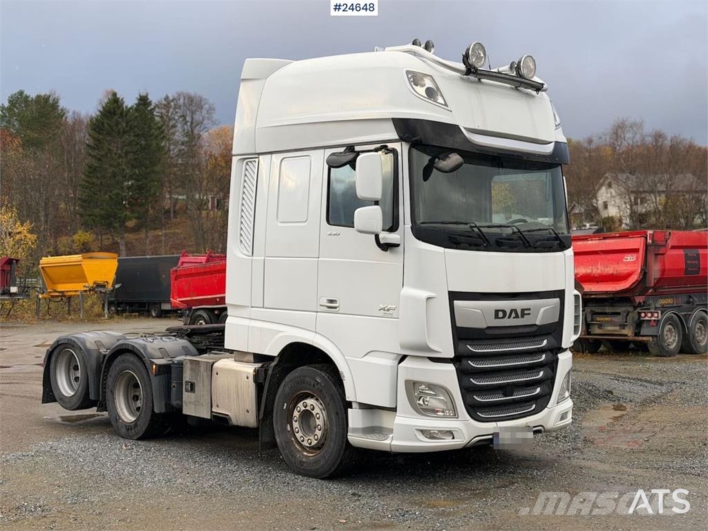 DAF XF 530 6x2 tractor unit. WATCH VIDEO Trekkvogner