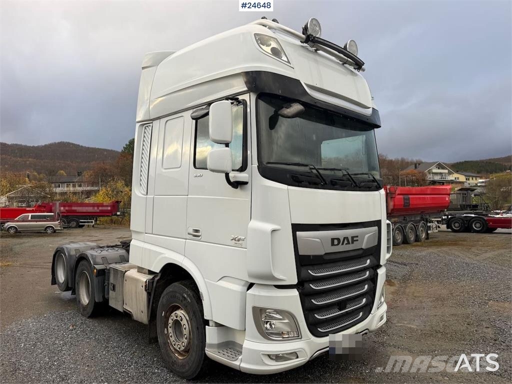 DAF XF 530 6x2 tractor unit. WATCH VIDEO Trekkvogner
