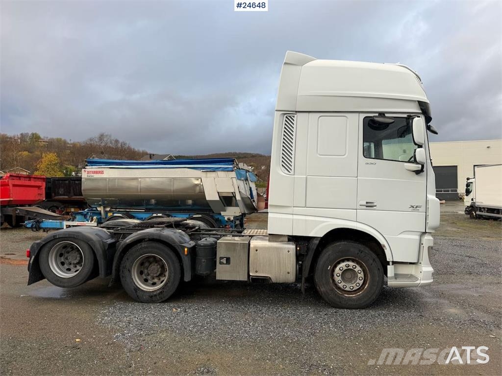 DAF XF 530 6x2 tractor unit. WATCH VIDEO Trekkvogner