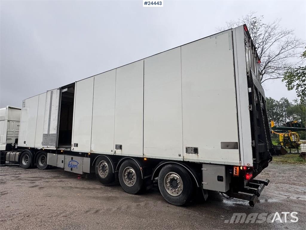 DAF XF530 6x4 Tractor Unit with Ekeri Box Semi-Trailer Vilcēji