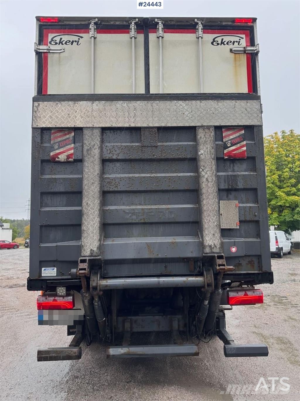 DAF XF530 6x4 Tractor Unit with Ekeri Box Semi-Trailer Vilcēji