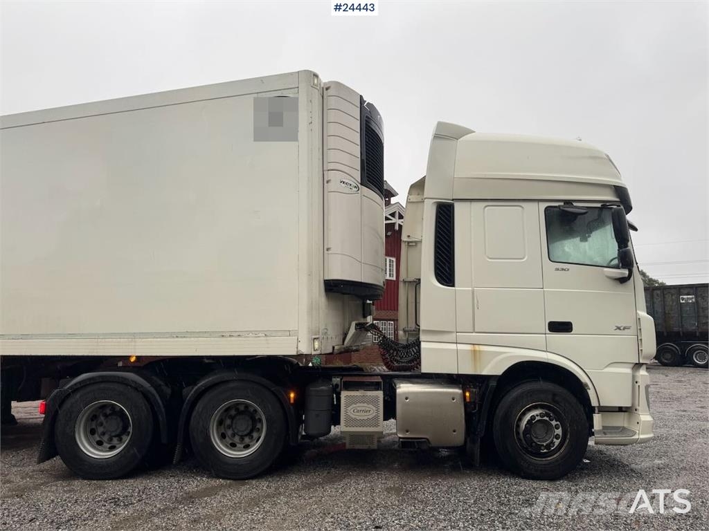 DAF XF530 6x4 Tractor Unit with Ekeri Box Semi-Trailer Vilcēji