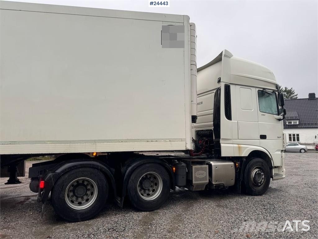 DAF XF530 6x4 Tractor Unit with Ekeri Box Semi-Trailer Vilcēji