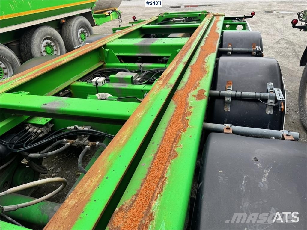 Damm Hook Trailer with Tipper مقطورات لوادر