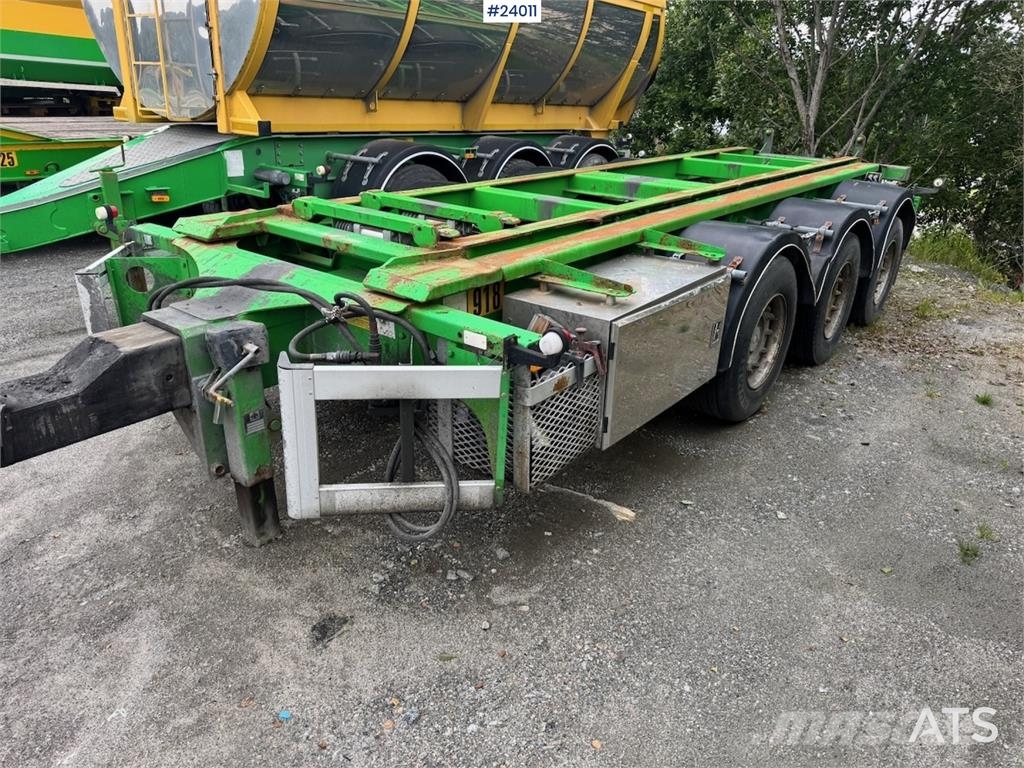 Damm Hook Trailer with Tipper مقطورات لوادر