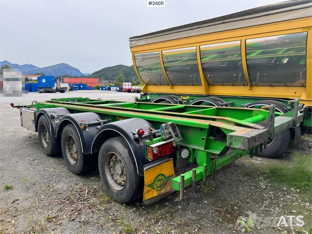 Damm Hook Trailer with Tipper مقطورات لوادر