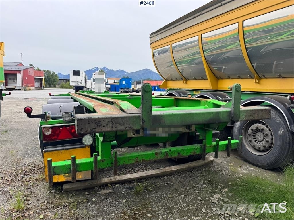 Damm Hook Trailer with Tipper مقطورات لوادر