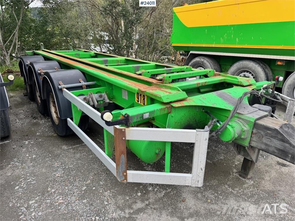 Damm Hook Trailer with Tipper مقطورات لوادر