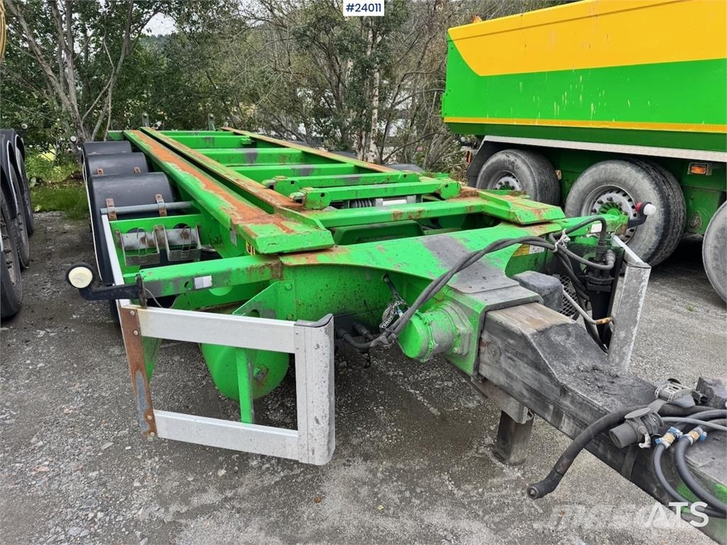 Damm Hook Trailer with Tipper مقطورات لوادر