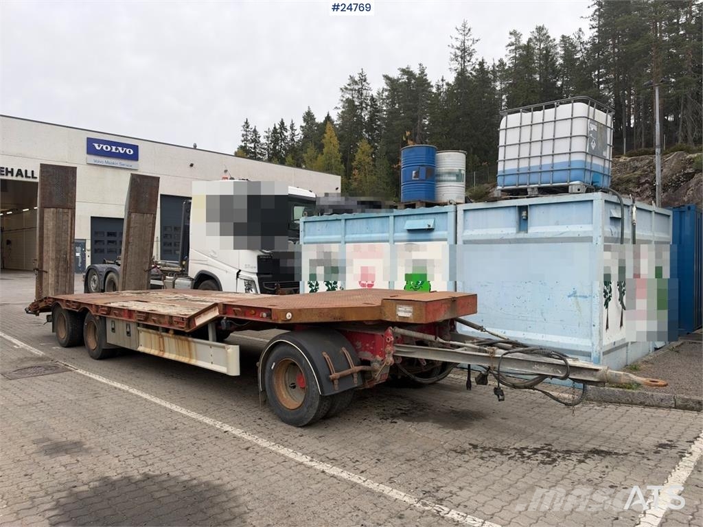 Damm Machinery Trailer Tieflader