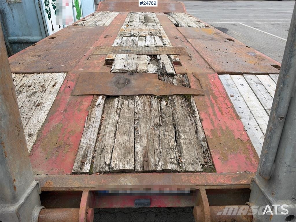 Damm Machinery Trailer Tieflader