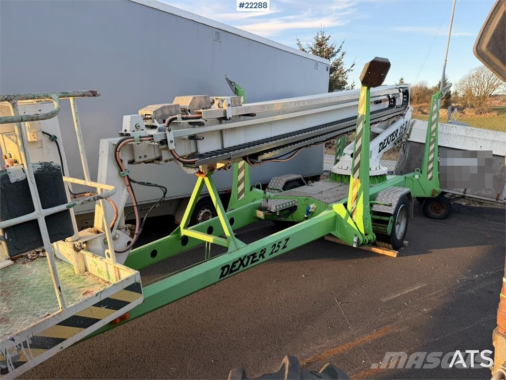 Dexter 25Z Lift Trailer mounted aerial platforms