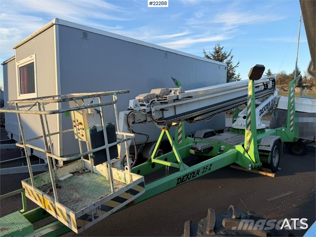 Dexter 25Z Lift Trailer mounted aerial platforms