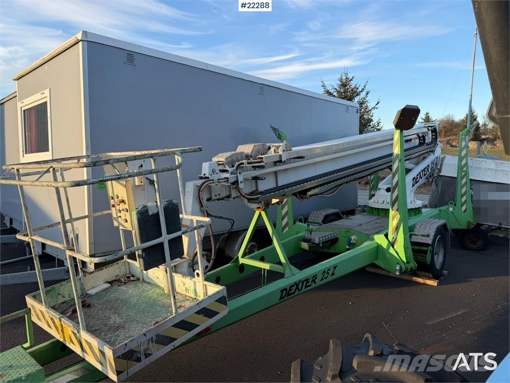 Dexter 25Z Lift Trailer mounted aerial platforms