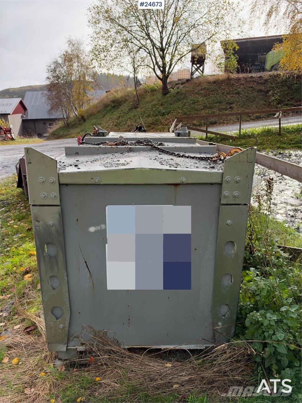  Dieseltank med pumpe Баки