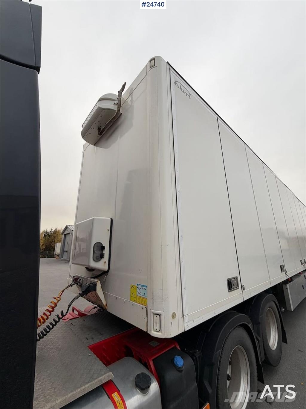 Ekeri Box semi-trailer - full side opening Λοιπές ρυμούλκες
