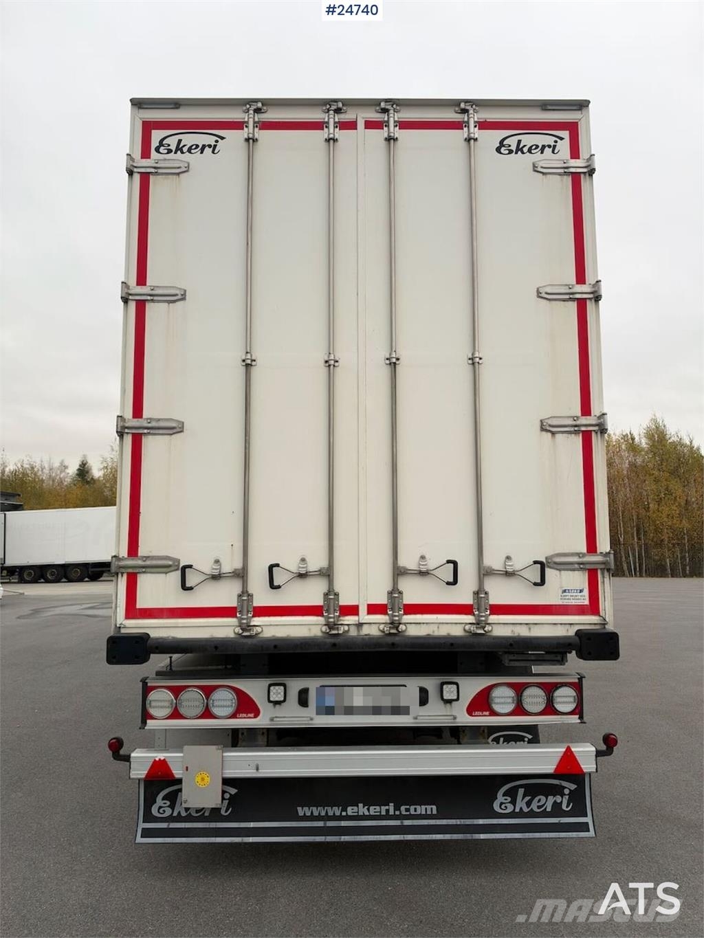 Ekeri Box semi-trailer - full side opening Λοιπές ρυμούλκες