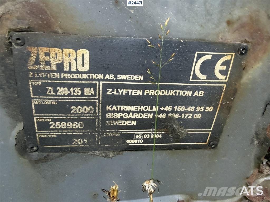 Ekeri Box Trailer with Full Side Opening and 2-Ton Tail Skåpsläp