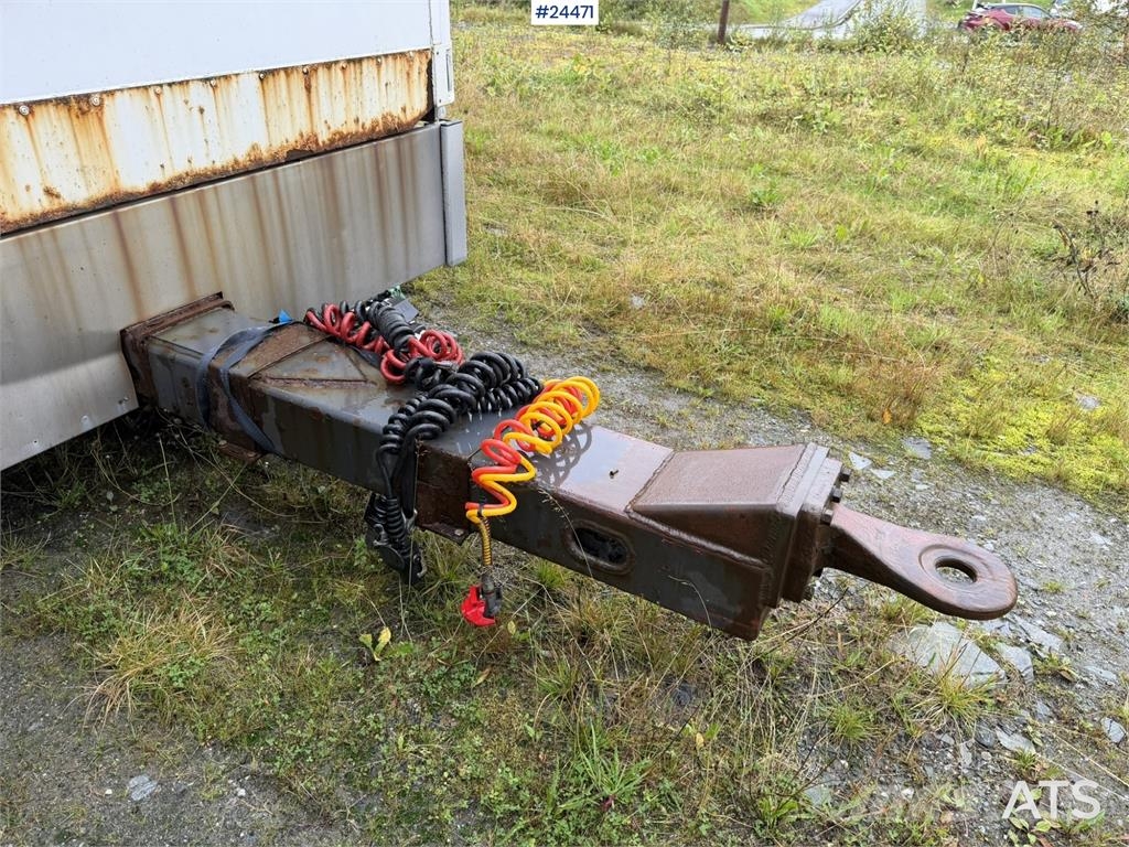 Ekeri Box Trailer with Full Side Opening and 2-Ton Tail Skåpsläp