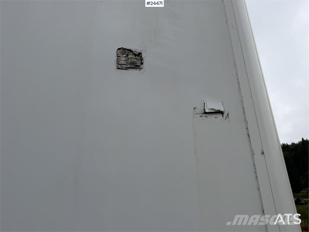 Ekeri Box Trailer with Full Side Opening and 2-Ton Tail Skåpsläp